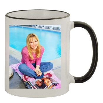 Hilary Duff 11oz Colored Rim & Handle Mug