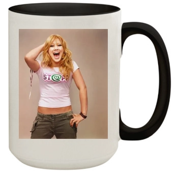 Hilary Duff 15oz Colored Inner & Handle Mug