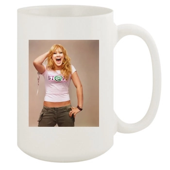 Hilary Duff 15oz White Mug