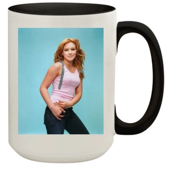 Hilary Duff 15oz Colored Inner & Handle Mug