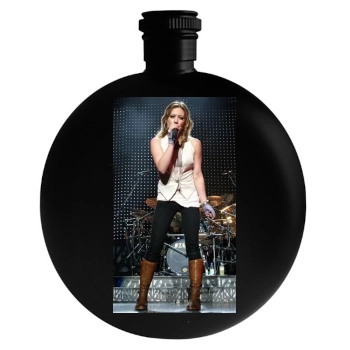 Hilary Duff Round Flask