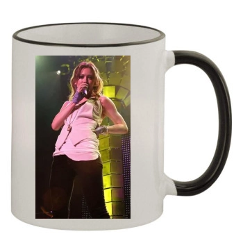 Hilary Duff 11oz Colored Rim & Handle Mug