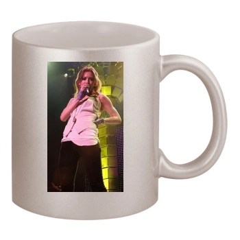 Hilary Duff 11oz Metallic Silver Mug