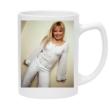 Hilary Duff 14oz White Statesman Mug