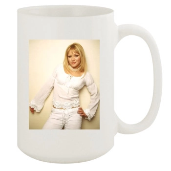 Hilary Duff 15oz White Mug