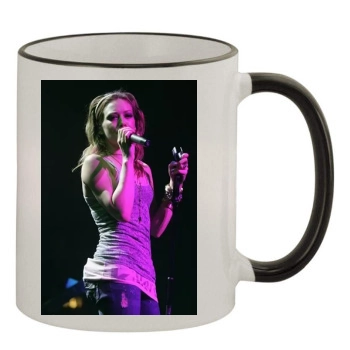 Hilary Duff 11oz Colored Rim & Handle Mug