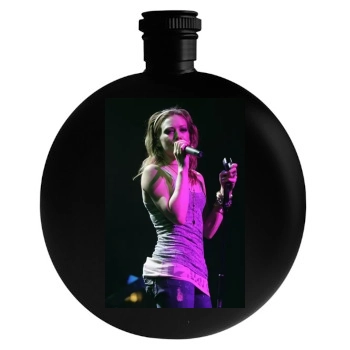 Hilary Duff Round Flask