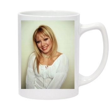 Hilary Duff 14oz White Statesman Mug