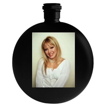 Hilary Duff Round Flask