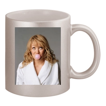 Hilary Duff 11oz Metallic Silver Mug