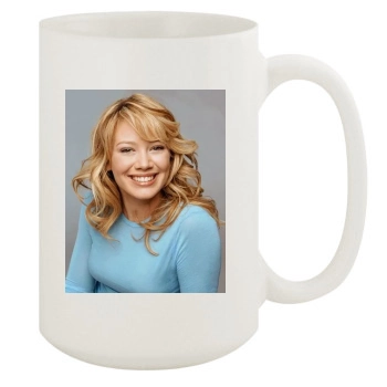 Hilary Duff 15oz White Mug