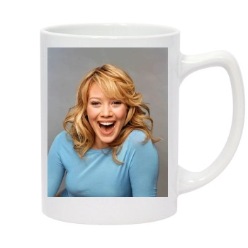 Hilary Duff 14oz White Statesman Mug