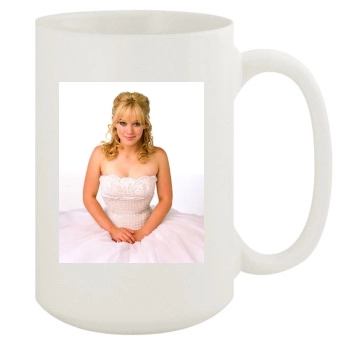 Hilary Duff 15oz White Mug