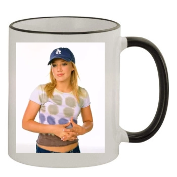 Hilary Duff 11oz Colored Rim & Handle Mug