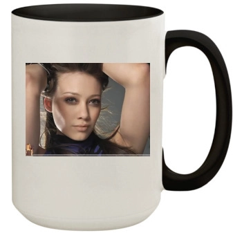 Hilary Duff 15oz Colored Inner & Handle Mug