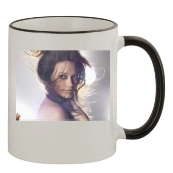 Hilary Duff 11oz Colored Rim & Handle Mug