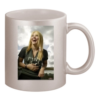 Hilary Duff 11oz Metallic Silver Mug