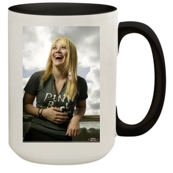 Hilary Duff 15oz Colored Inner & Handle Mug