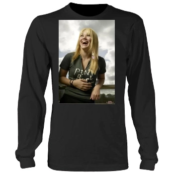 Hilary Duff Men's Heavy Long Sleeve TShirt