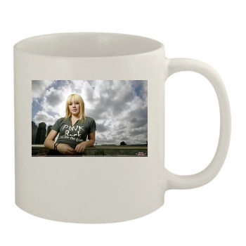 Hilary Duff 11oz White Mug