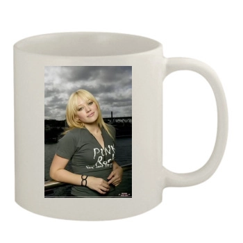 Hilary Duff 11oz White Mug