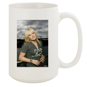 Hilary Duff 15oz White Mug