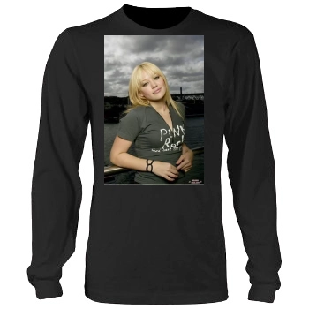 Hilary Duff Men's Heavy Long Sleeve TShirt