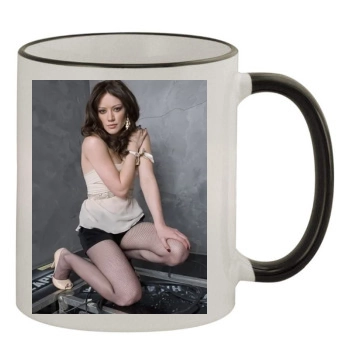 Hilary Duff 11oz Colored Rim & Handle Mug