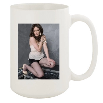 Hilary Duff 15oz White Mug