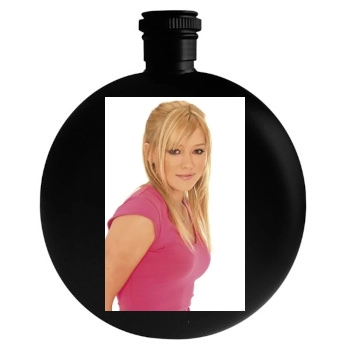 Hilary Duff Round Flask