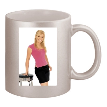 Hilary Duff 11oz Metallic Silver Mug