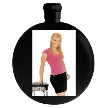 Hilary Duff Round Flask