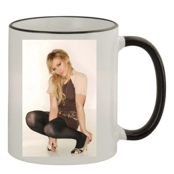 Hilary Duff 11oz Colored Rim & Handle Mug