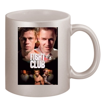 Fight Club (1999) 11oz Metallic Silver Mug