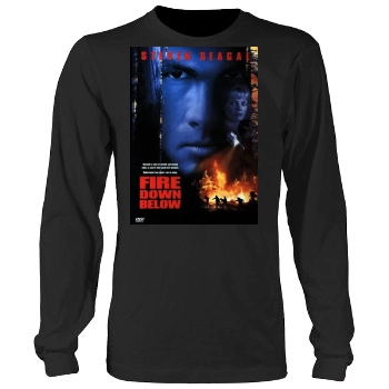 Fire Down Below (1997) Men's Heavy Long Sleeve TShirt