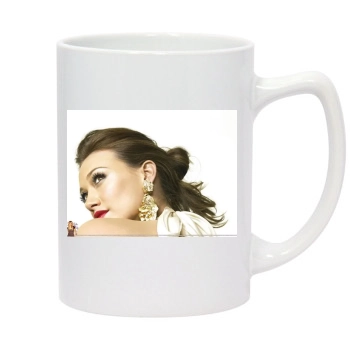 Hilary Duff 14oz White Statesman Mug