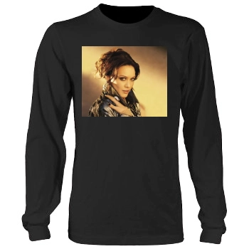 Hilary Duff Men's Heavy Long Sleeve TShirt