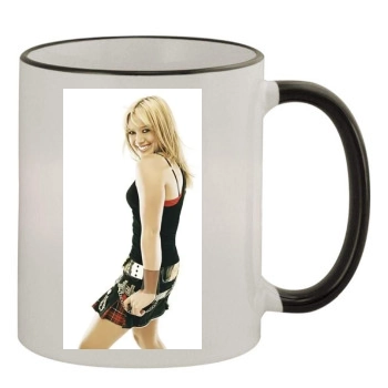 Hilary Duff 11oz Colored Rim & Handle Mug