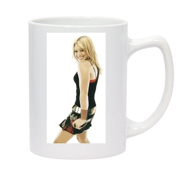 Hilary Duff 14oz White Statesman Mug