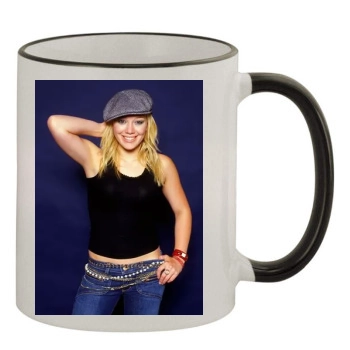 Hilary Duff 11oz Colored Rim & Handle Mug