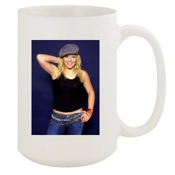 Hilary Duff 15oz White Mug