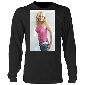 Hilary Duff Men's Heavy Long Sleeve TShirt