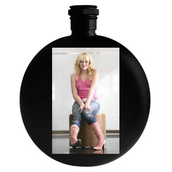 Hilary Duff Round Flask