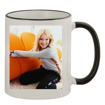 Hilary Duff 11oz Colored Rim & Handle Mug