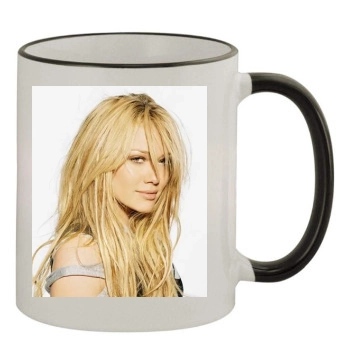 Hilary Duff 11oz Colored Rim & Handle Mug