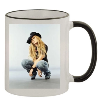 Hilary Duff 11oz Colored Rim & Handle Mug