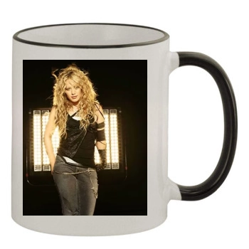 Hilary Duff 11oz Colored Rim & Handle Mug