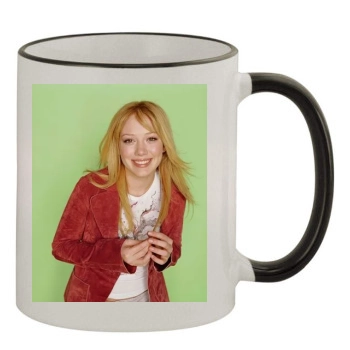 Hilary Duff 11oz Colored Rim & Handle Mug