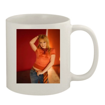 Hilary Duff 11oz White Mug