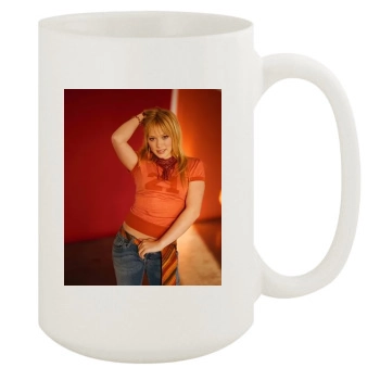 Hilary Duff 15oz White Mug